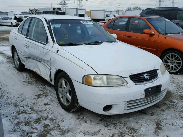 3N1CB51D71L511752 - 2001 NISSAN SENTRA XE WHITE photo 1