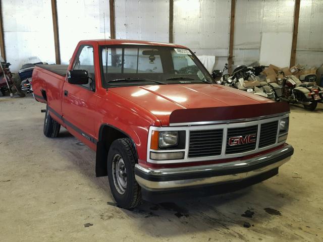 2GTEC14Z5K1525963 - 1989 GMC SIERRA C15 RED photo 1