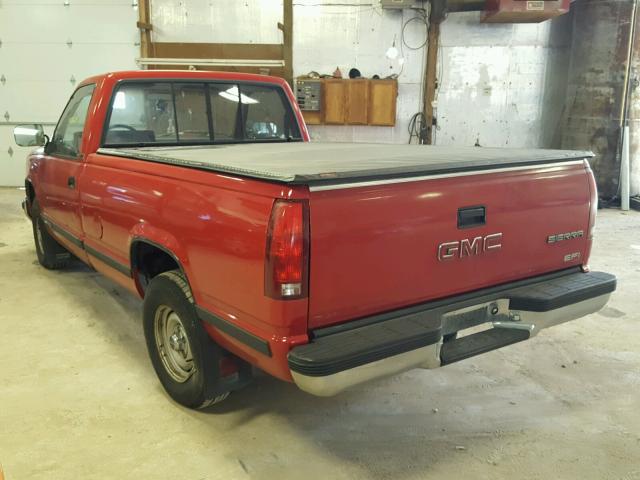 2GTEC14Z5K1525963 - 1989 GMC SIERRA C15 RED photo 3