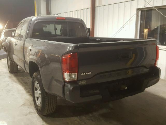 5TFSX5ENXHX048372 - 2017 TOYOTA TACOMA ACC GRAY photo 3