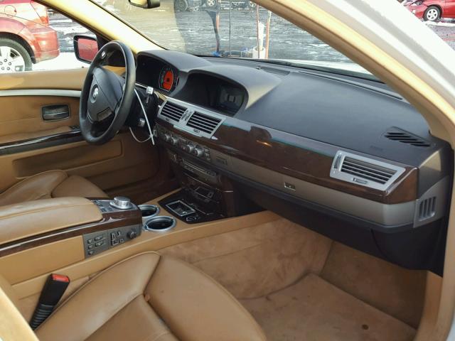 WBAHN83558DT83350 - 2008 BMW 750 LI WHITE photo 5