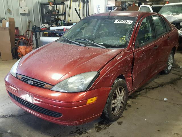 1FAFP34Z54W139730 - 2004 FORD FOCUS SE C RED photo 2