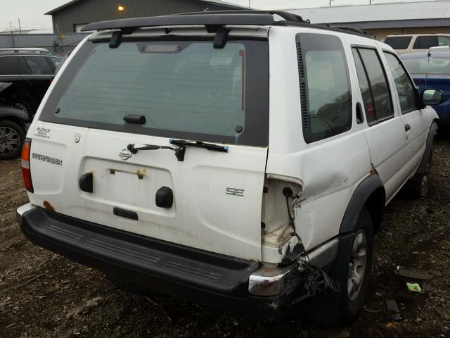 JN8AR05Y4WW218591 - 1998 NISSAN PATHFINDER WHITE photo 4