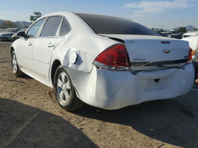 2G1WF5EK3B1313169 - 2011 CHEVROLET IMPALA LS WHITE photo 3