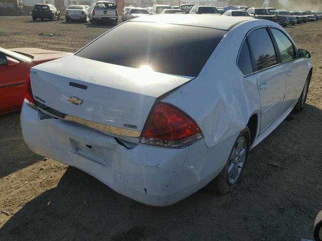 2G1WF5EK3B1313169 - 2011 CHEVROLET IMPALA LS WHITE photo 4