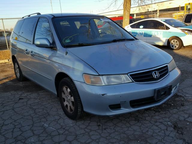 2HKRL18062H587027 - 2002 HONDA ODYSSEY EX BLUE photo 1