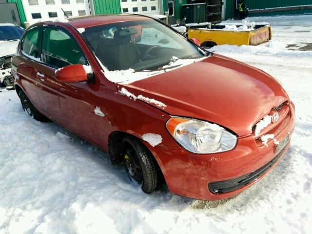 KMHCN35C08U098983 - 2008 HYUNDAI ACCENT BAS ORANGE photo 1