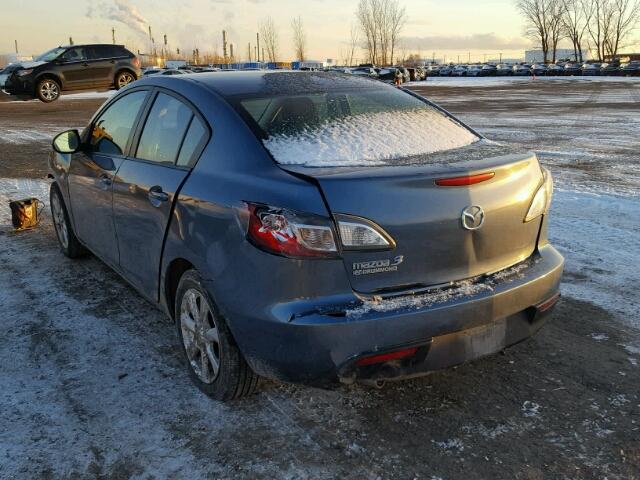 JM1BL1SF8A1177334 - 2010 MAZDA 3 I BLUE photo 3