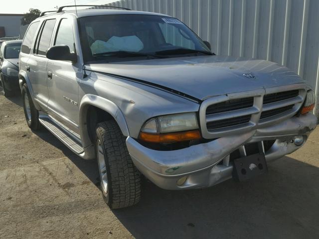 1B4HR28N81F623057 - 2001 DODGE DURANGO SILVER photo 1