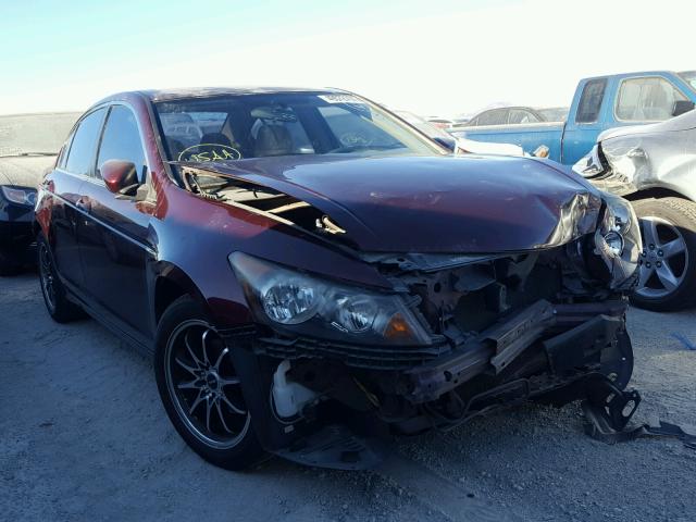 1HGCP26348A149041 - 2008 HONDA ACCORD LX MAROON photo 1