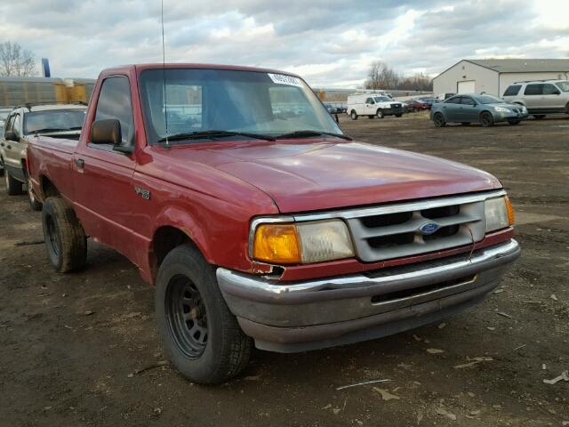 1FTCR10A5VUC47662 - 1997 FORD RANGER RED photo 1