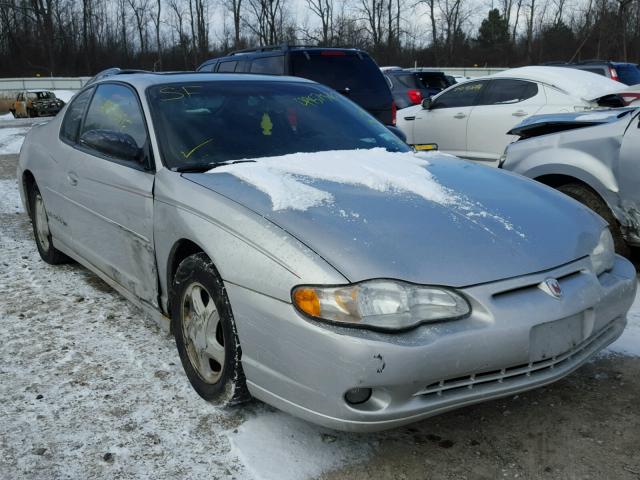 2G1WX12K339429632 - 2003 CHEVROLET MONTE CARL GRAY photo 1