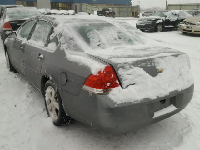 2G1WT58K169369980 - 2006 CHEVROLET IMPALA LT GRAY photo 3