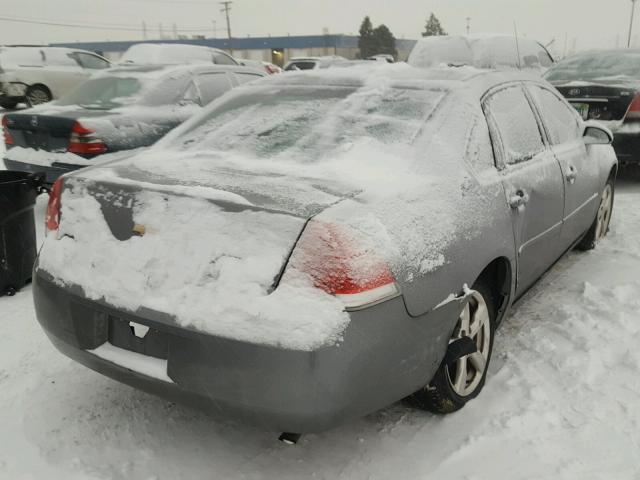 2G1WT58K169369980 - 2006 CHEVROLET IMPALA LT GRAY photo 4