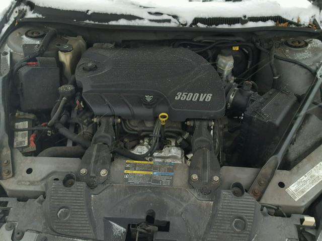 2G1WT58K169369980 - 2006 CHEVROLET IMPALA LT GRAY photo 7