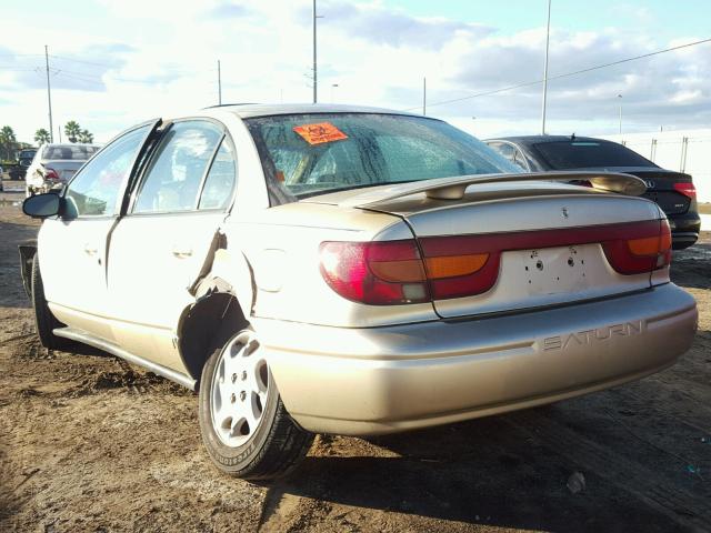 1G8ZK52791Z205171 - 2001 SATURN SL2 BEIGE photo 3