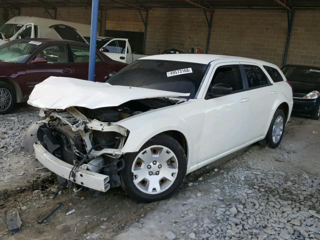 2D4FV47T17H701982 - 2007 DODGE MAGNUM SE WHITE photo 2