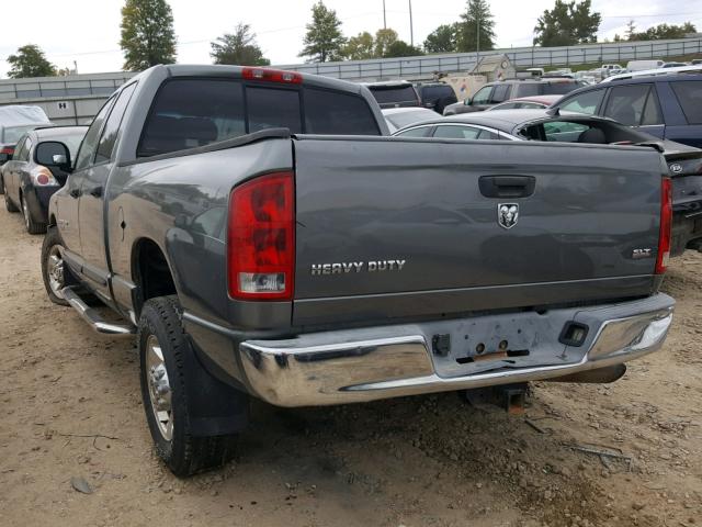 3D7KR28C56G234623 - 2006 DODGE RAM 2500 S ნაცრისფერი ფოტო 3
