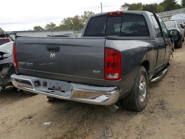 3D7KR28C56G234623 - 2006 DODGE RAM 2500 S ნაცრისფერი ფოტო 4