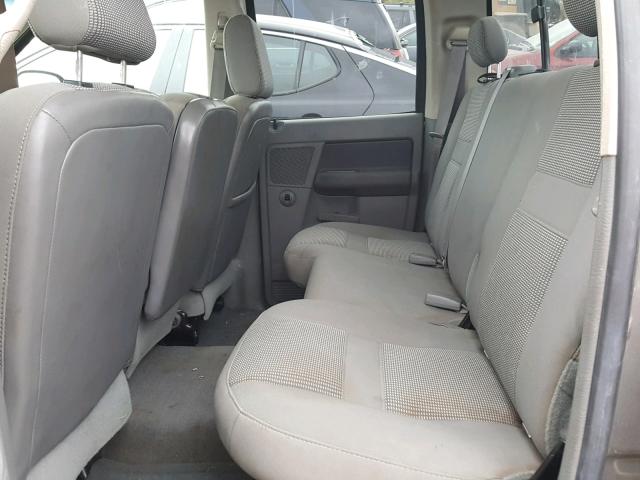 3D7KR28C56G234623 - 2006 DODGE RAM 2500 S ნაცრისფერი ფოტო 6