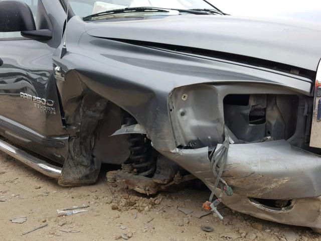 3D7KR28C56G234623 - 2006 DODGE RAM 2500 S ნაცრისფერი ფოტო 9