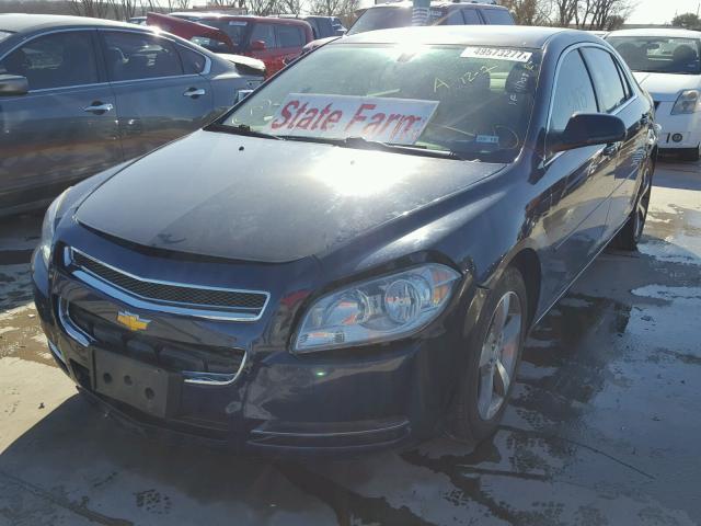 1G1ZC5E1XBF371494 - 2011 CHEVROLET MALIBU 1LT 蓝色 照片 2