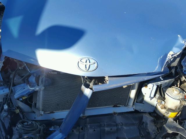 JTDKB20U977601393 - 2007 TOYOTA PRIUS BLUE photo 7