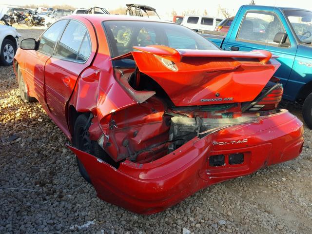 1G2NF52E24M537756 - 2004 PONTIAC GRAND AM S 红色 照片 3