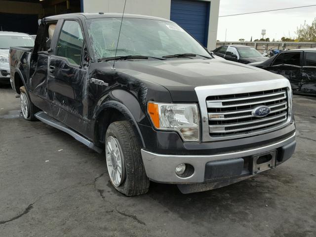 1FTFW1CF8DKF09231 - 2013 FORD F150 SUPER BLACK photo 1