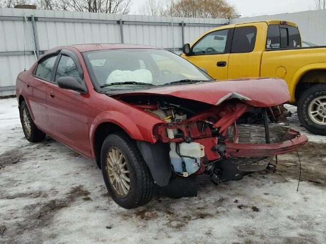 1C3EL56R56N256523 - 2006 CHRYSLER SEBRING TO RED photo 1