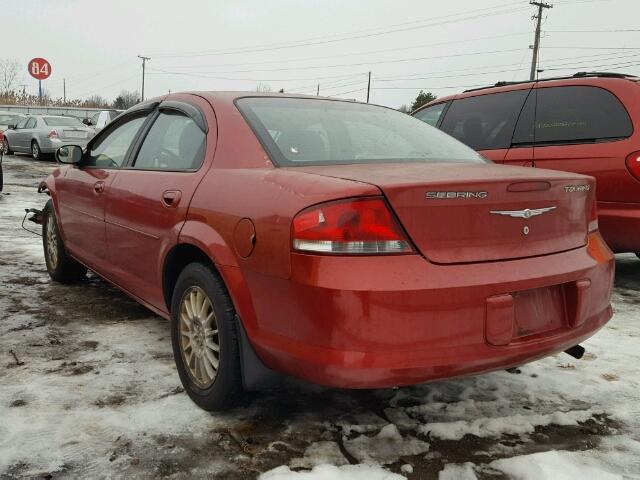 1C3EL56R56N256523 - 2006 CHRYSLER SEBRING TO RED photo 3