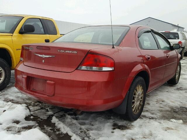 1C3EL56R56N256523 - 2006 CHRYSLER SEBRING TO RED photo 4