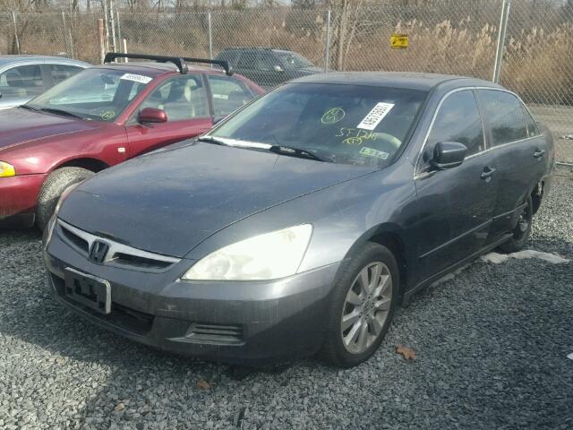 1HGCM66487A067742 - 2007 HONDA ACCORD SE GRAY photo 2