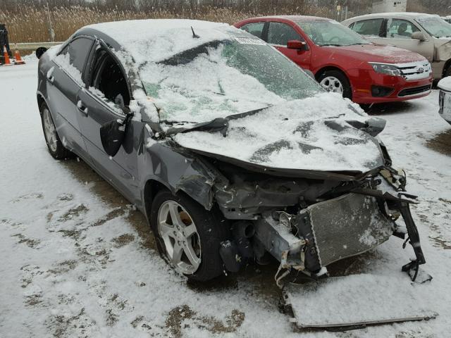 1G2ZG57NX84137375 - 2008 PONTIAC G6 BASE GRAY photo 1