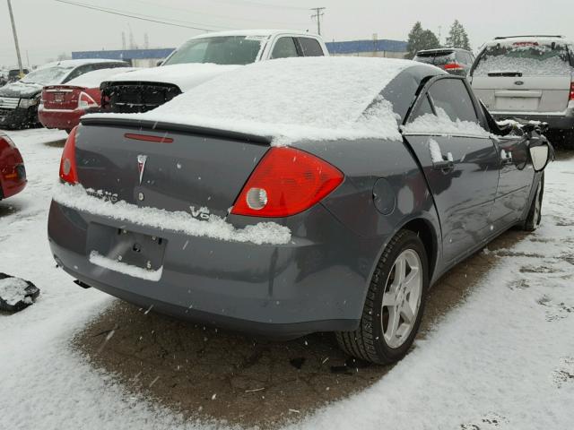 1G2ZG57NX84137375 - 2008 PONTIAC G6 BASE GRAY photo 4