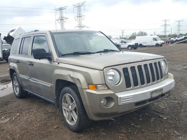 1J8FT48W88D522244 - 2008 JEEP PATRIOT LI BEIGE photo 1