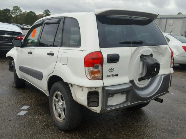 JTEGH20V330084507 - 2003 TOYOTA RAV4 WHITE photo 3