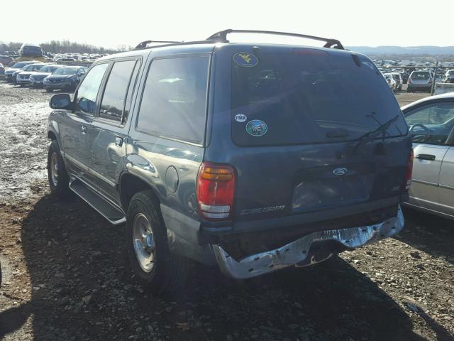 1FMZU34E0XUC86692 - 1999 FORD EXPLORER BLUE photo 3