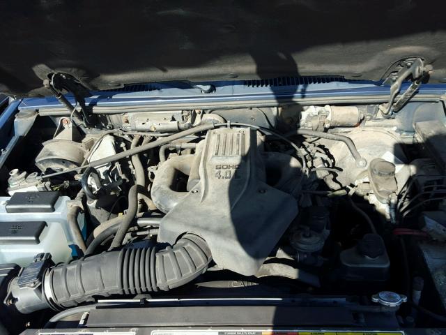 1FMZU34E0XUC86692 - 1999 FORD EXPLORER BLUE photo 7