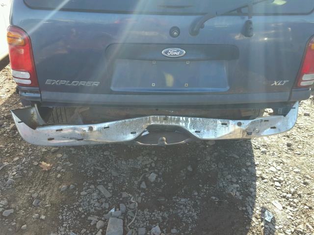 1FMZU34E0XUC86692 - 1999 FORD EXPLORER BLUE photo 9