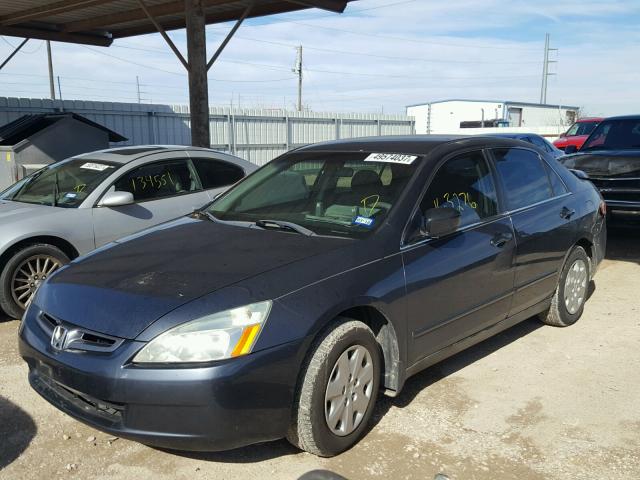 3HGCM56394G702658 - 2004 HONDA ACCORD LX GRAY photo 2