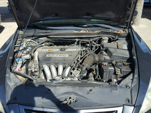 3HGCM56394G702658 - 2004 HONDA ACCORD LX GRAY photo 7