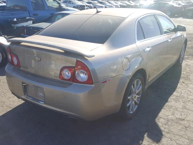 1G1ZK577084194284 - 2008 CHEVROLET MALIBU LTZ 金色 照片 4