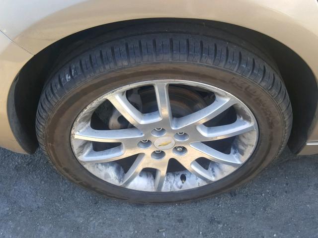 1G1ZK577084194284 - 2008 CHEVROLET MALIBU LTZ 金色 照片 9