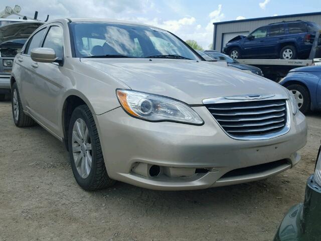 1C3CCBBB3DN744235 - 2013 CHRYSLER 200 TOURIN GOLD photo 1