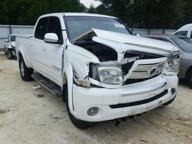 5TBET34156S544879 - 2006 TOYOTA TUNDRA DOU WHITE photo 1