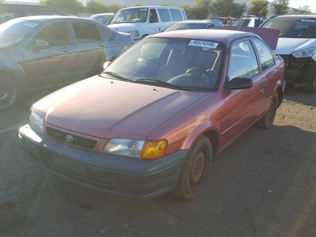 JT2AC52L7V0253798 - 1997 TOYOTA TERCEL CE RED photo 2