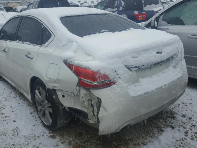 1N4BL3AP1EC113092 - 2014 NISSAN ALTIMA 3.5 WHITE photo 9