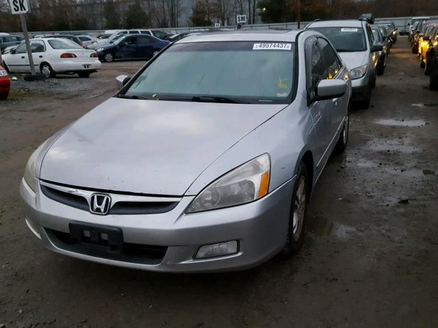 1HGCM56726A029099 - 2006 HONDA ACCORD EX GRAY photo 2