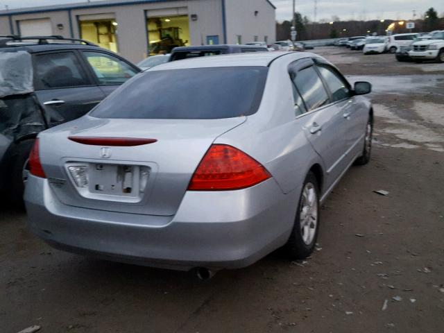 1HGCM56726A029099 - 2006 HONDA ACCORD EX GRAY photo 4